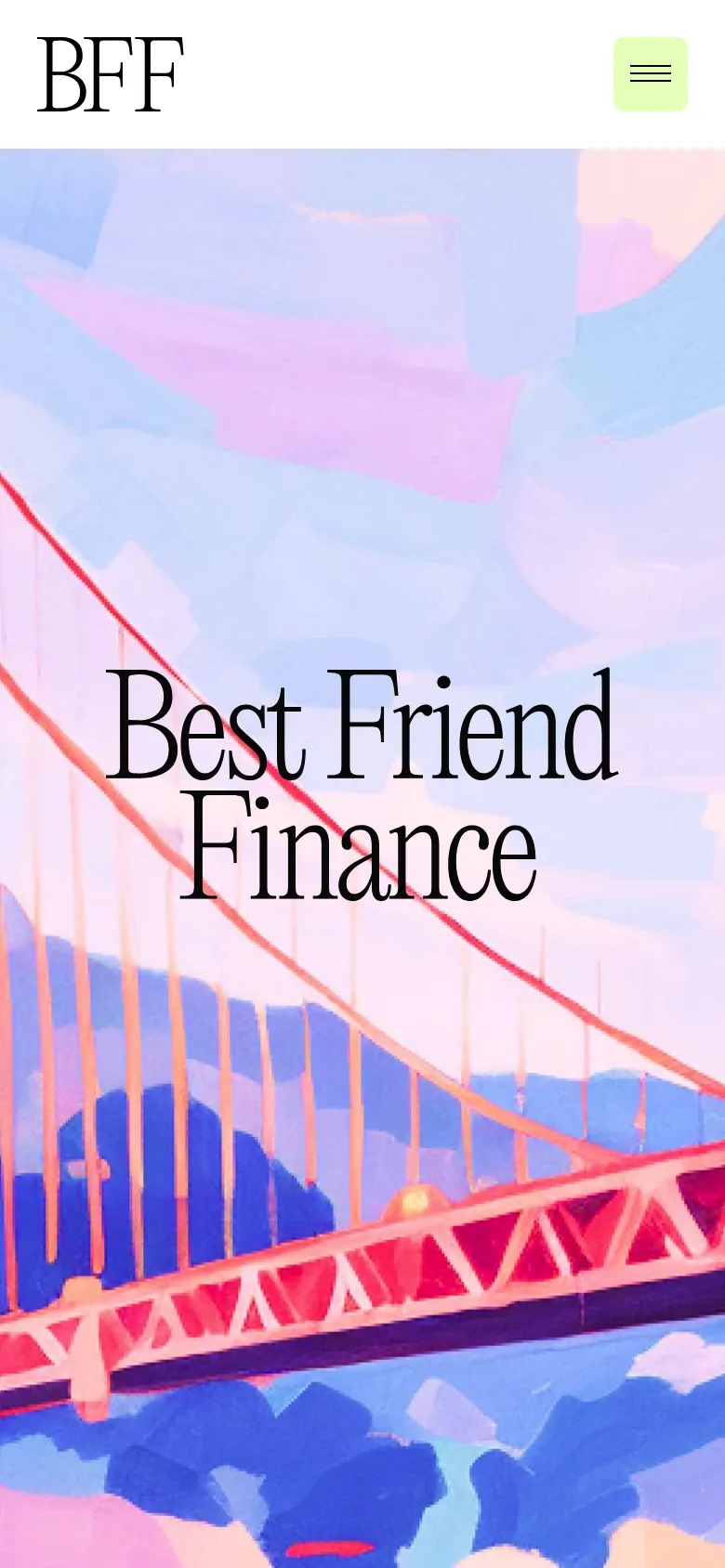 Best Friend Finance mobile screenshot