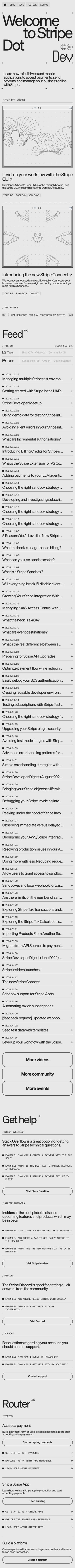 Stripe Dev mobile screenshot