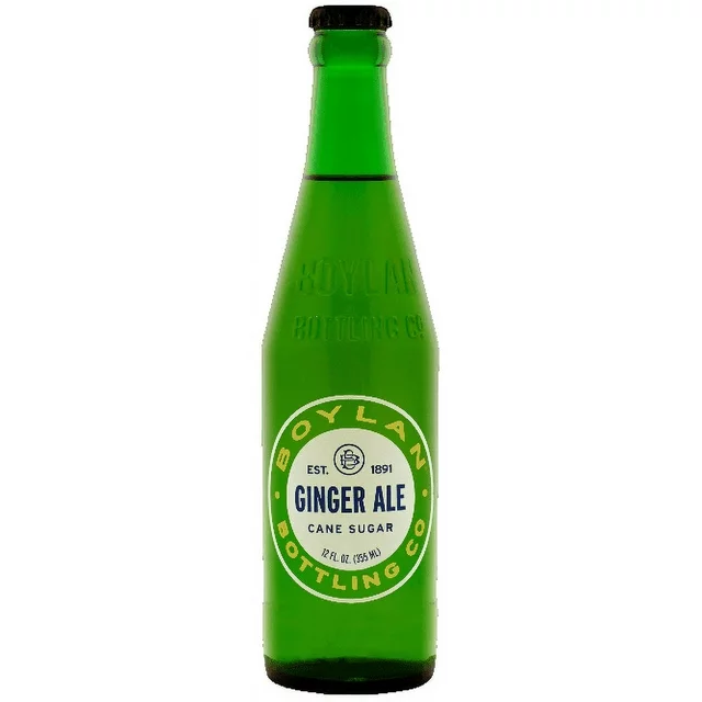 BOYLAN GINGER ALE SODA 24/12 oz