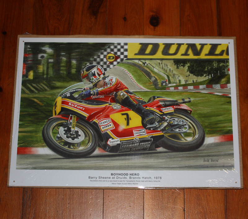 Sheene at Brands Hatch