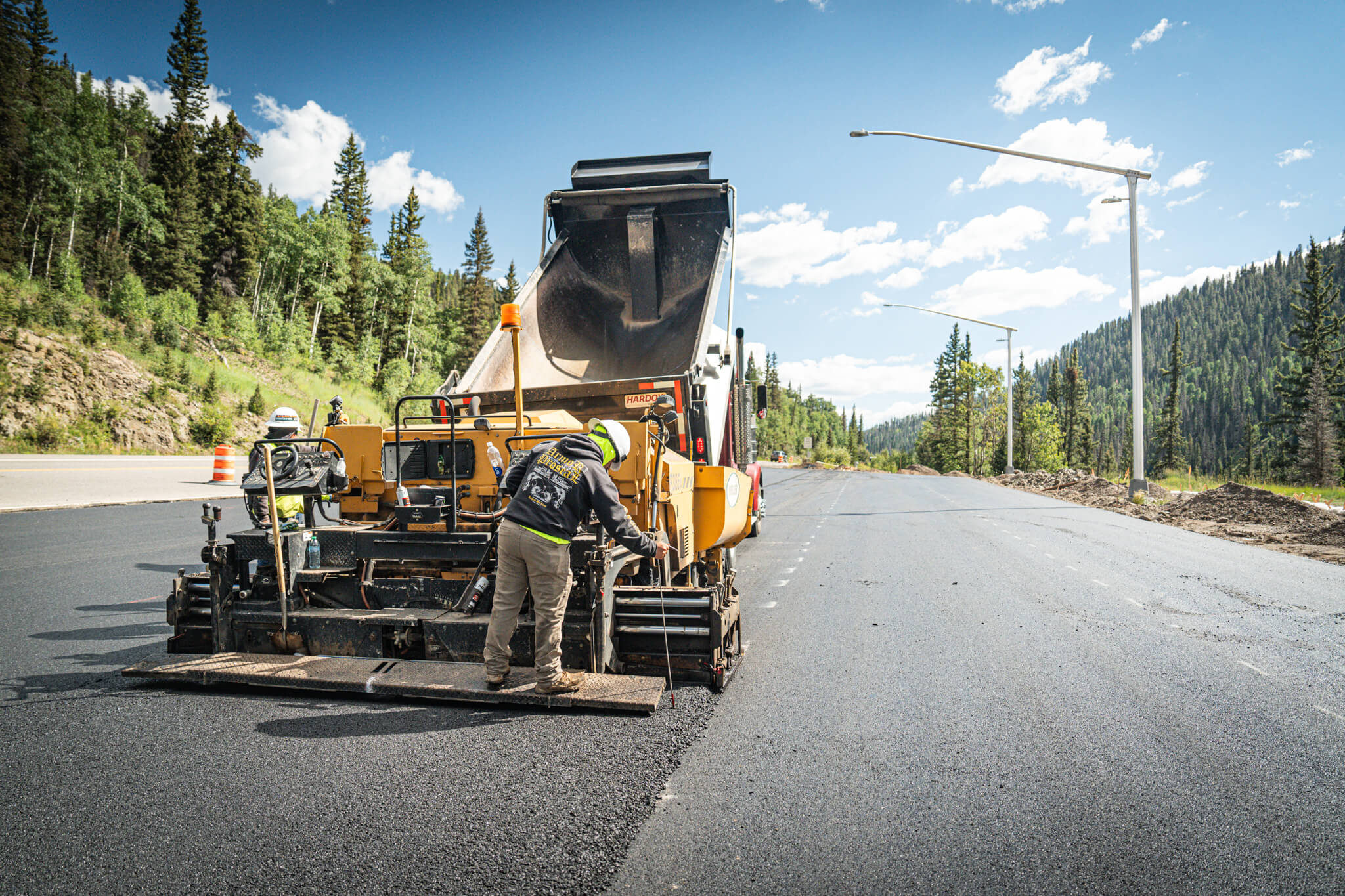 Premium asphalt installation for a high-end residential property in Aspen, CO, showcasing Armor Proseal's attention to detail and quality finishes for luxury mountain homes.