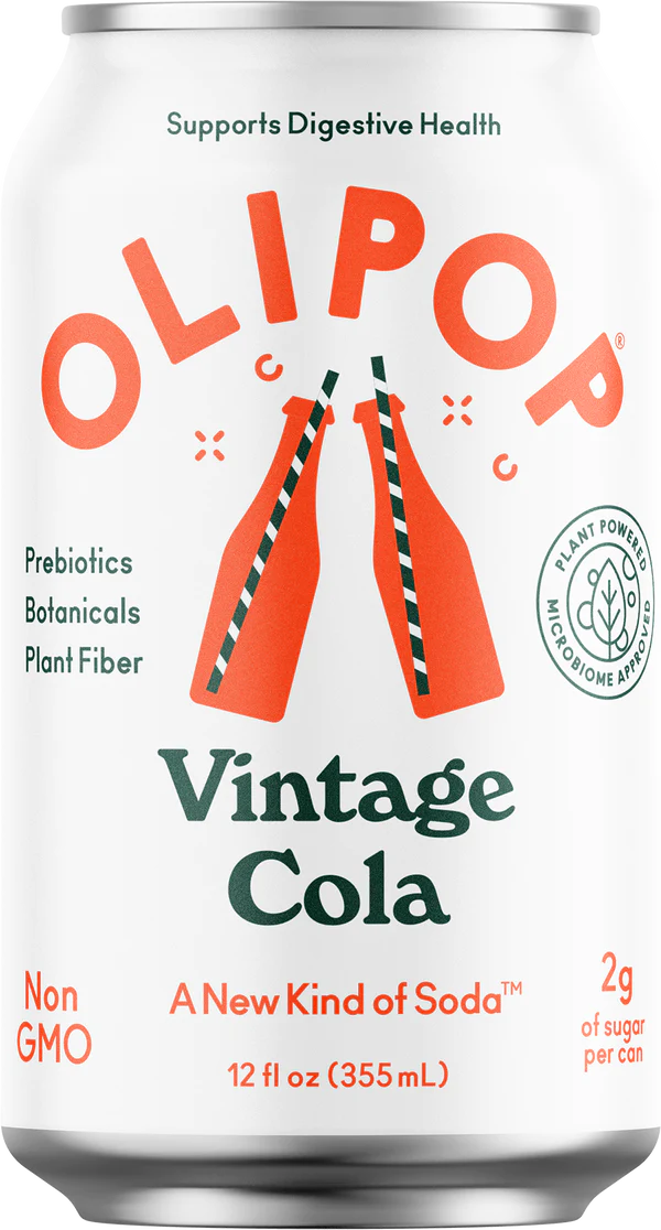 OLIPOP VINTAGE COLA 12/12 oz