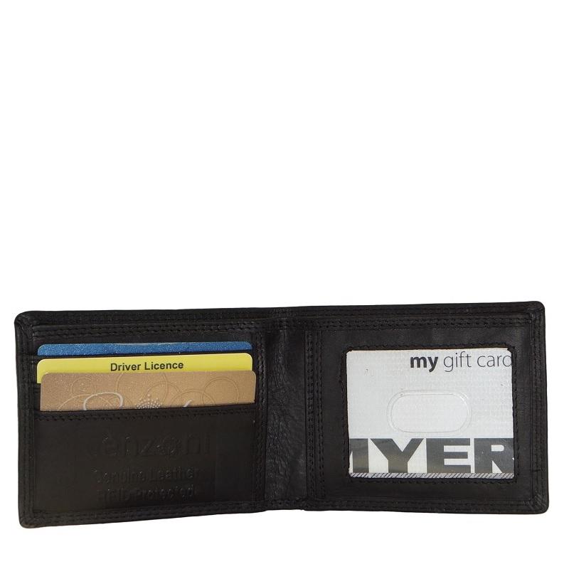 CENZONI Black Slim Wallet