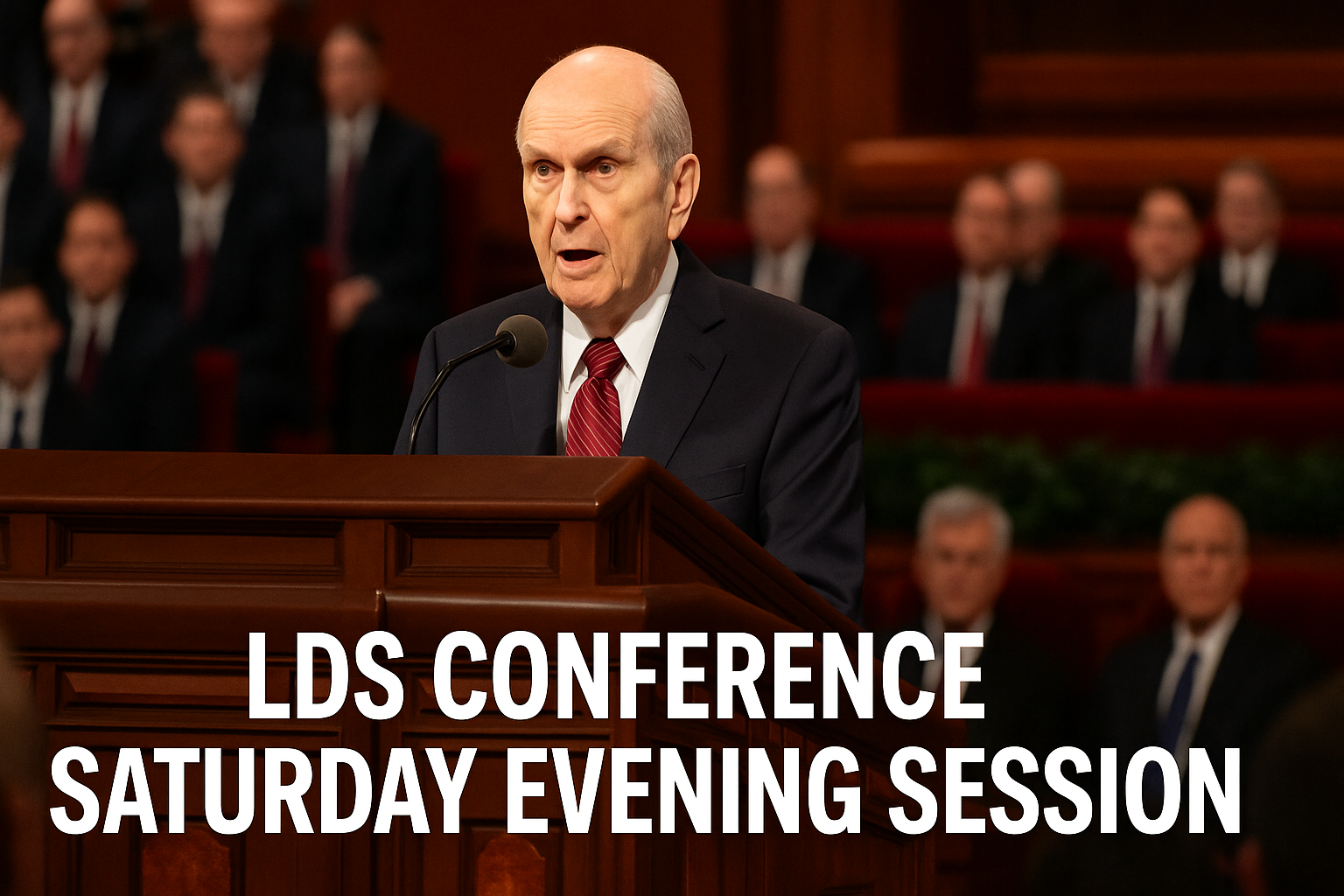 lds conference saturday evening session