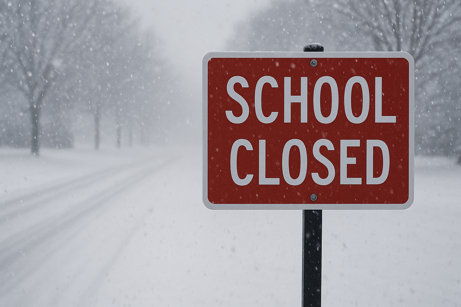 snow weather school closings