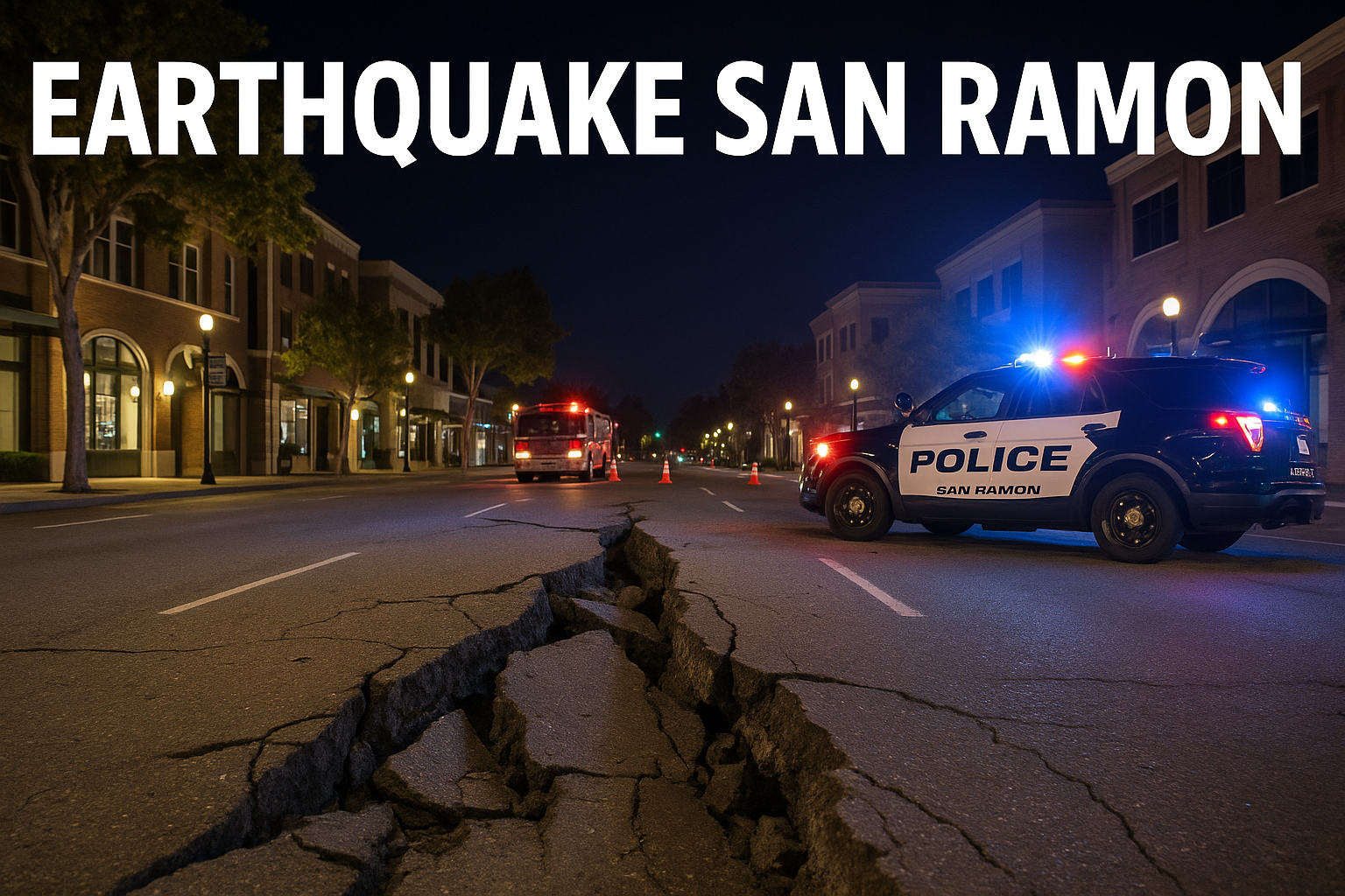 earthquake san ramon