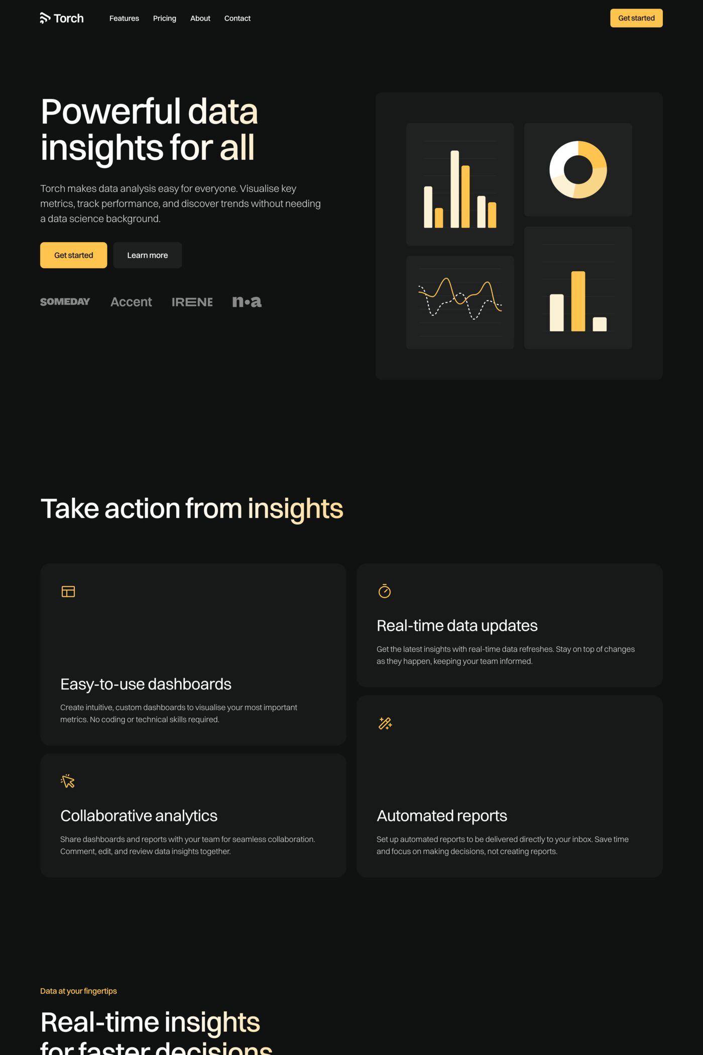 Torch template screenshot