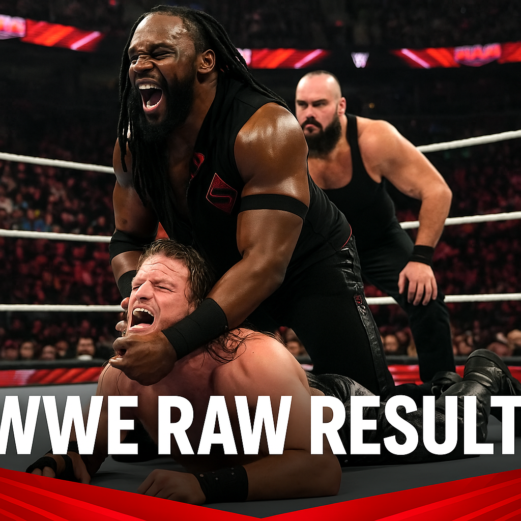 wwe raw results
