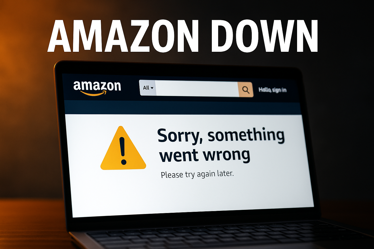 amazon down
