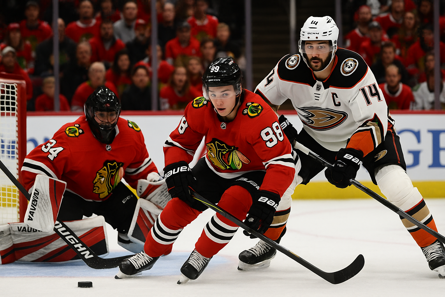 blackhawks vs ducks