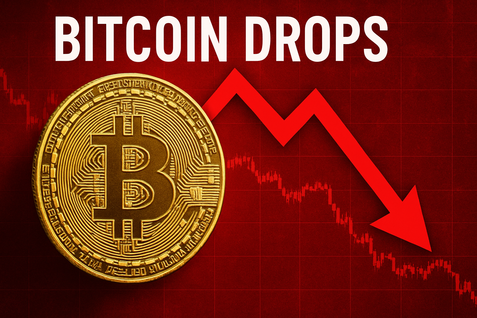 bitcoin drops