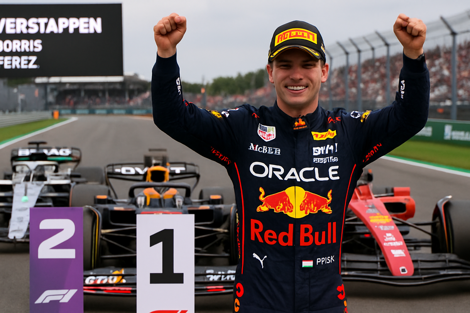 formula 1 race results today