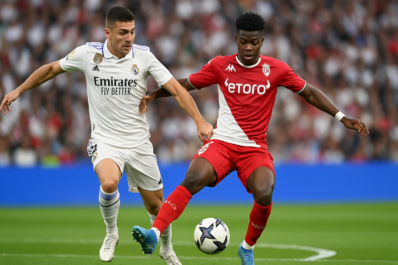 real madrid vs monaco