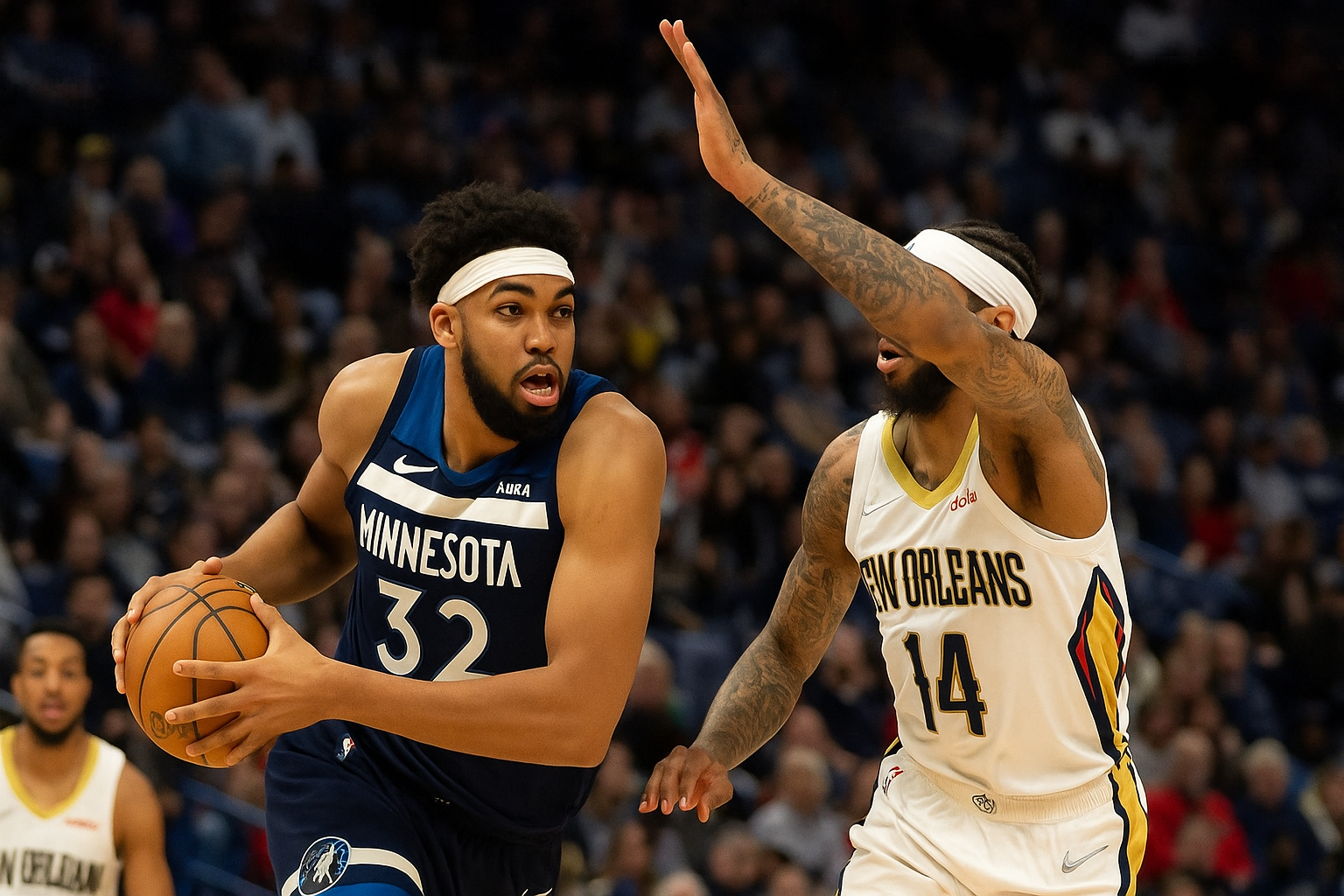 timberwolves vs pelicans