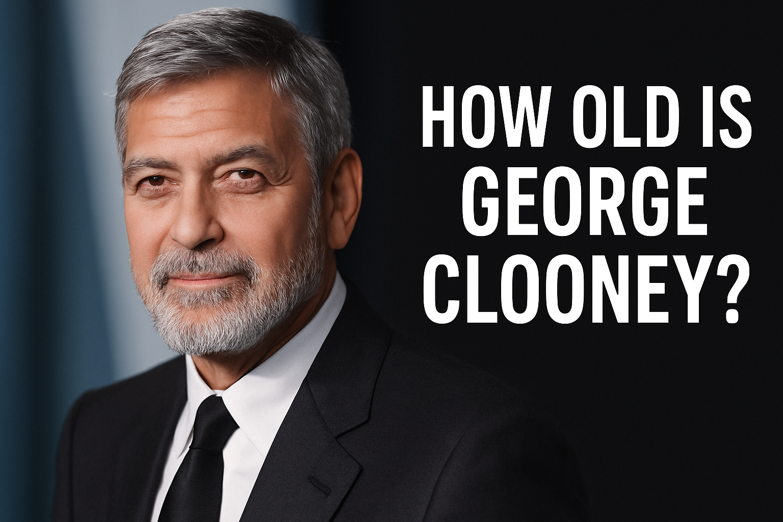 how old is george clooney