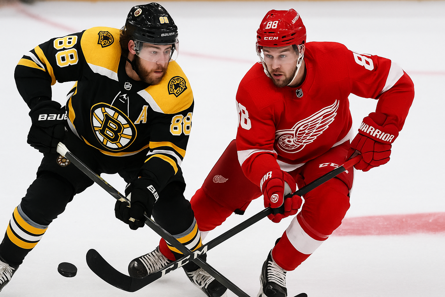 bruins vs red wings