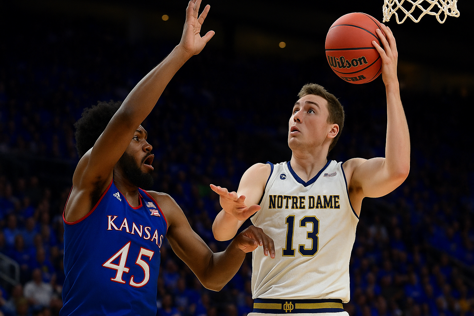 kansas vs notre dame