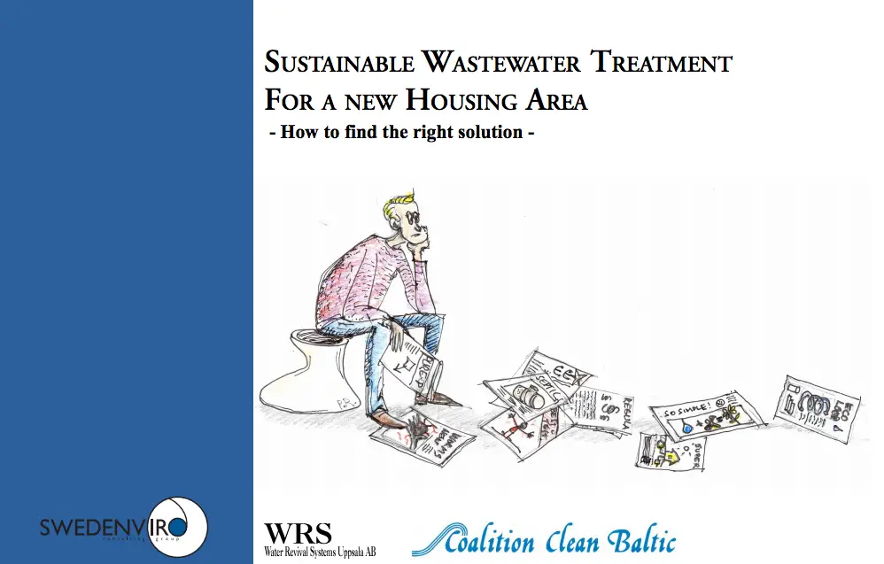 Sustainable wastewater treatment for a new housing area