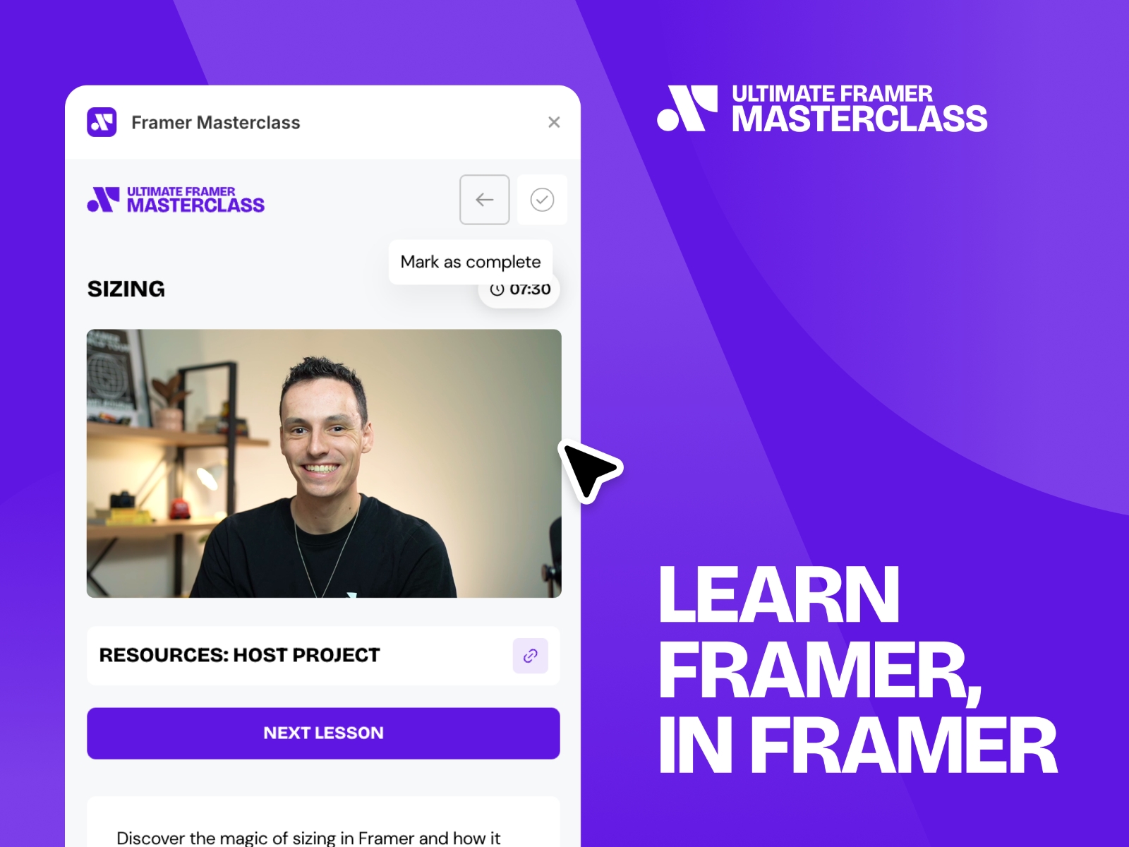 The Framer Masterclass