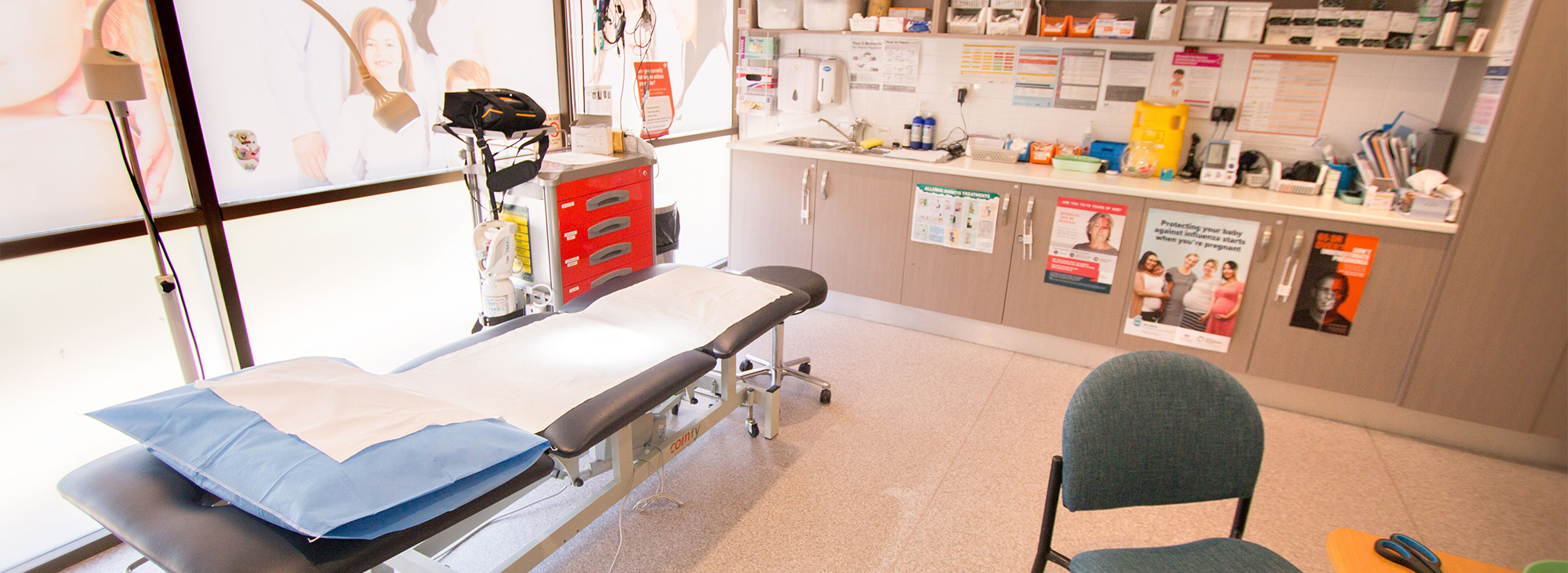Treatment Room at Plympton Park Day & Night Surgery