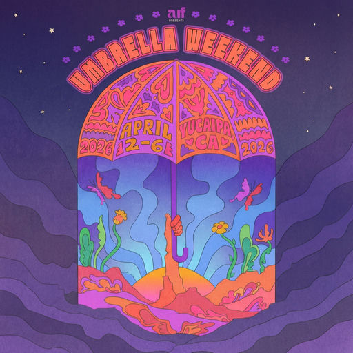 Umbrella Weekend 2026 flyer