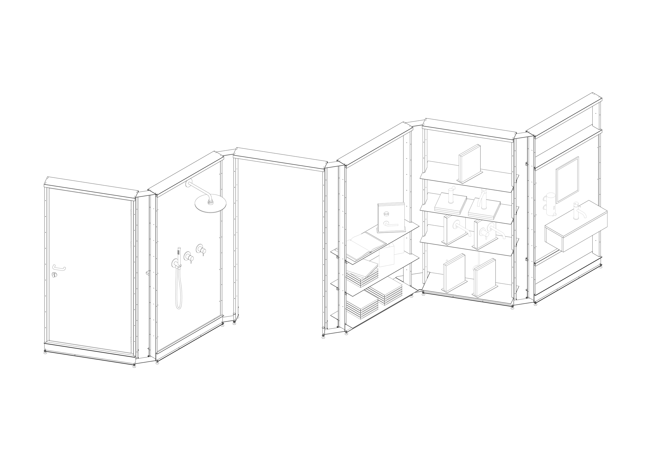 Archival Studies D Line Drawing 2