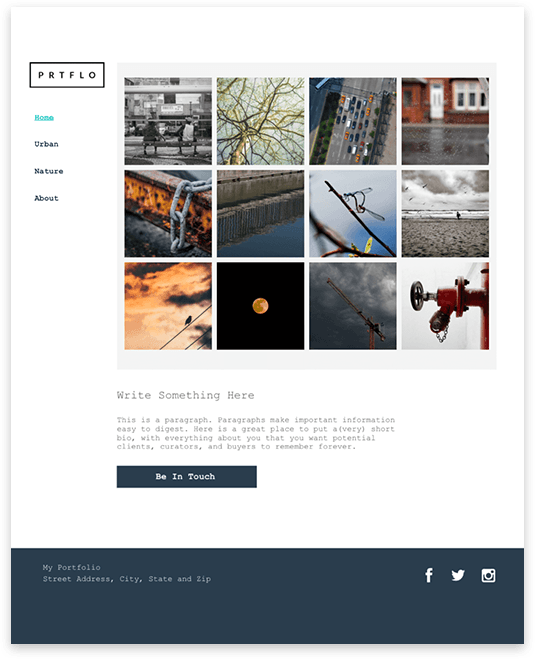 พอร์ตโฟลิโองาน