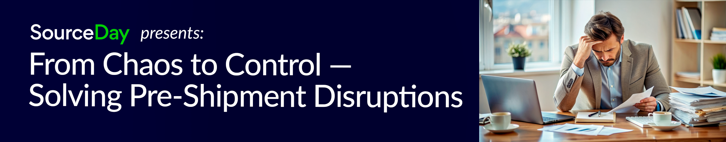 SourceDay Presents: From Chaos to Control &ndash; How Distributors Are Solving Pre-Shipment Disruptions