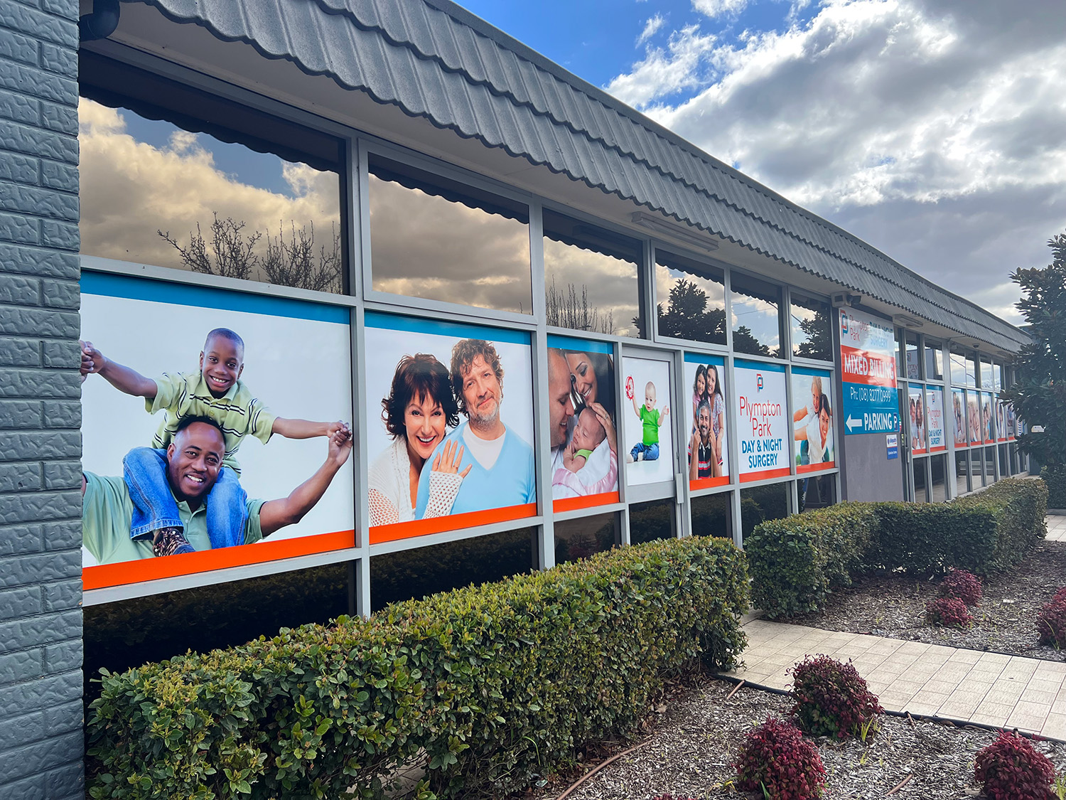 Front Garden at Plympton Park Day & Night Surgery