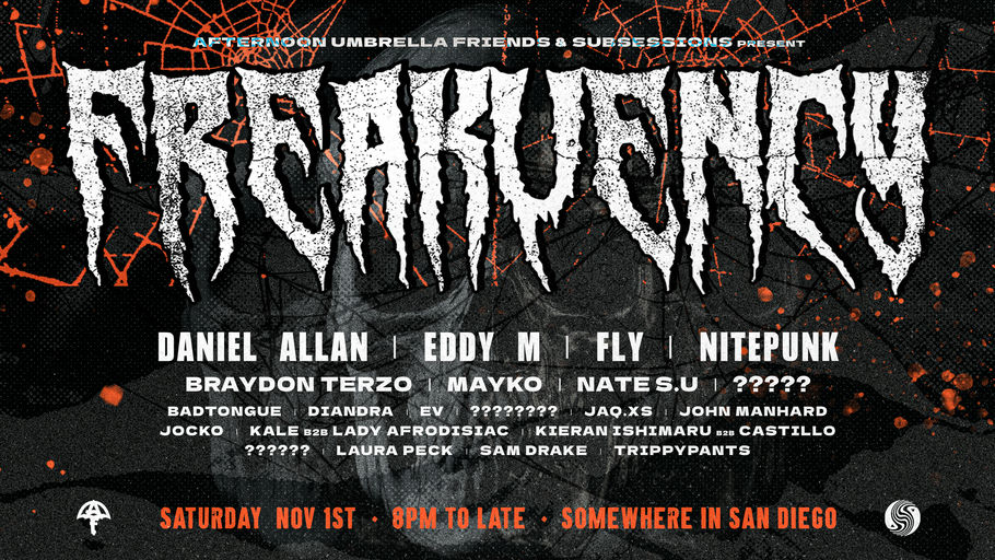 Flyer for Freakuency 2025