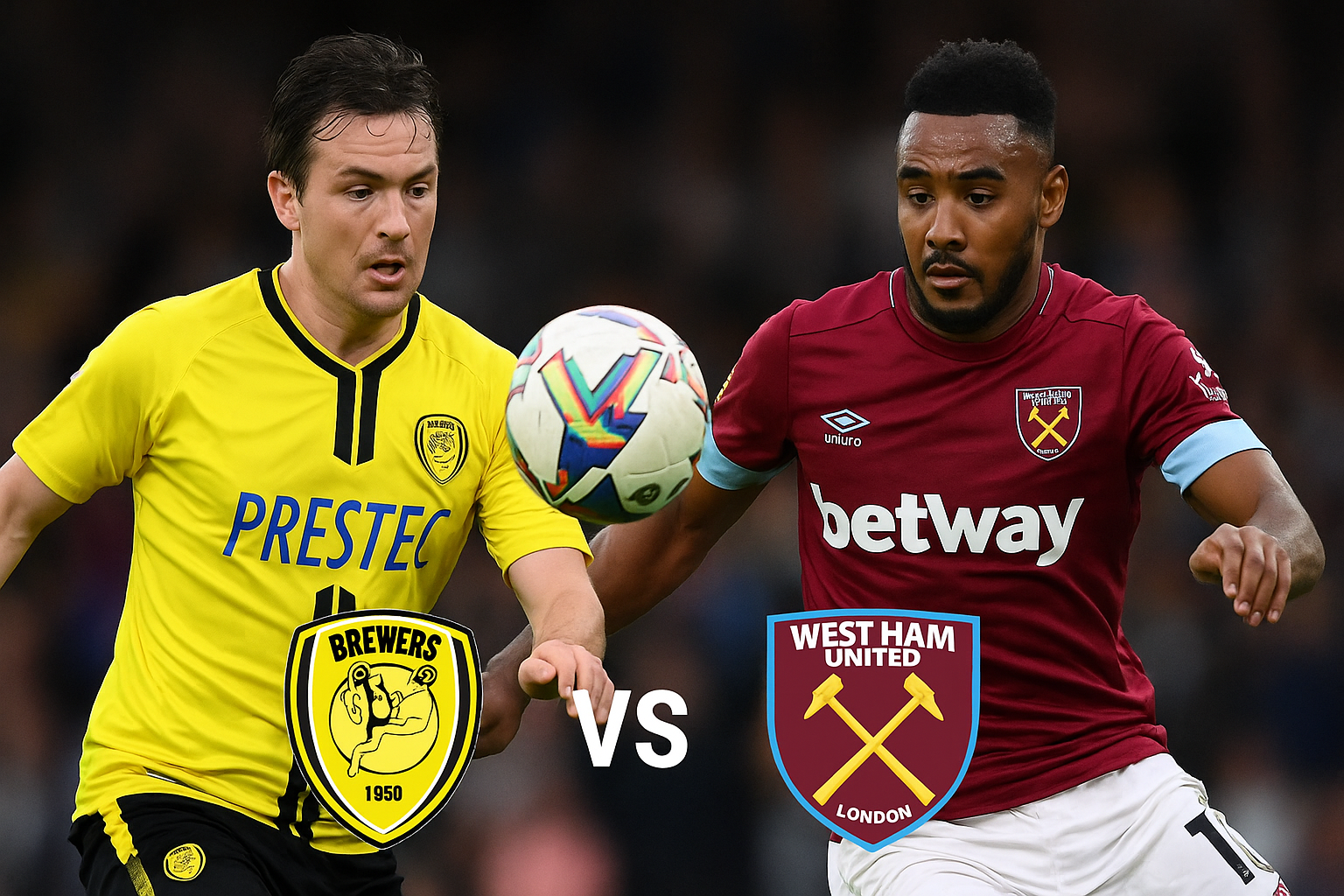 burton vs west ham
