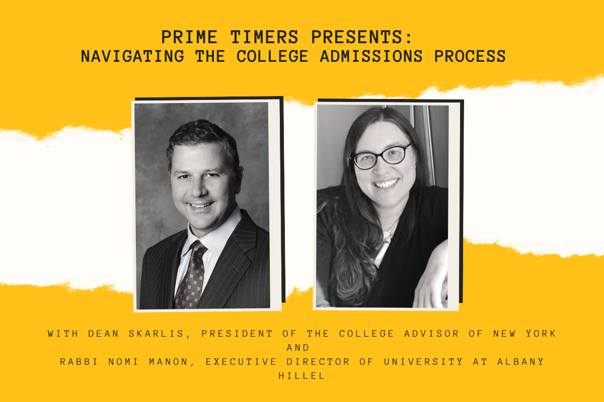 Prime Timers Presents: Navigating the College Admissions Process