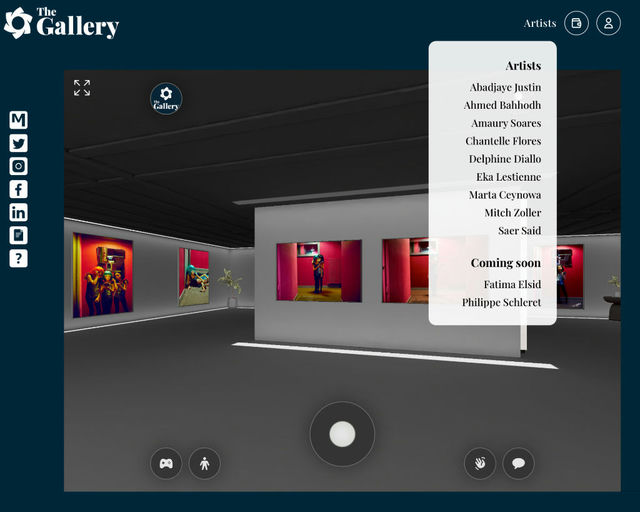 The Gallery, des galeries d'art NFT et immersives
