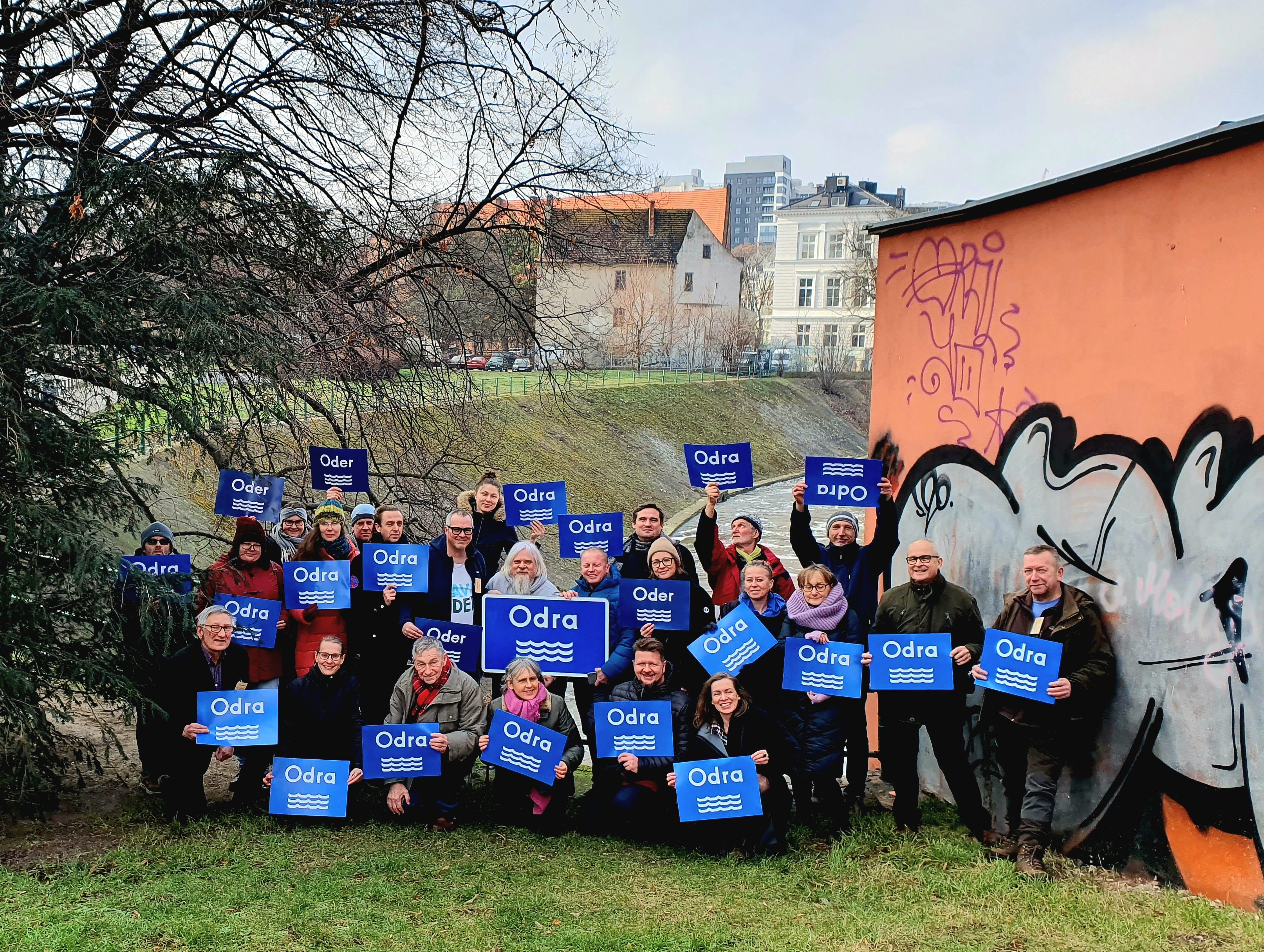 Oder River meeting in Wrocław