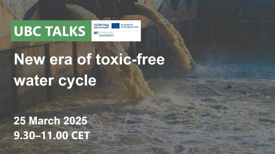 UBC TALKS - new era of toxic-free water cycle