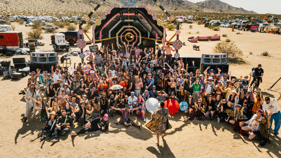 Umbrella Weekend in the Mojave