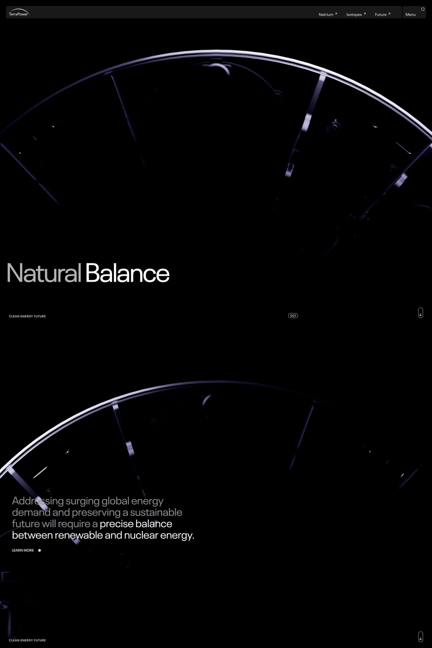 TerraPower website screenshot