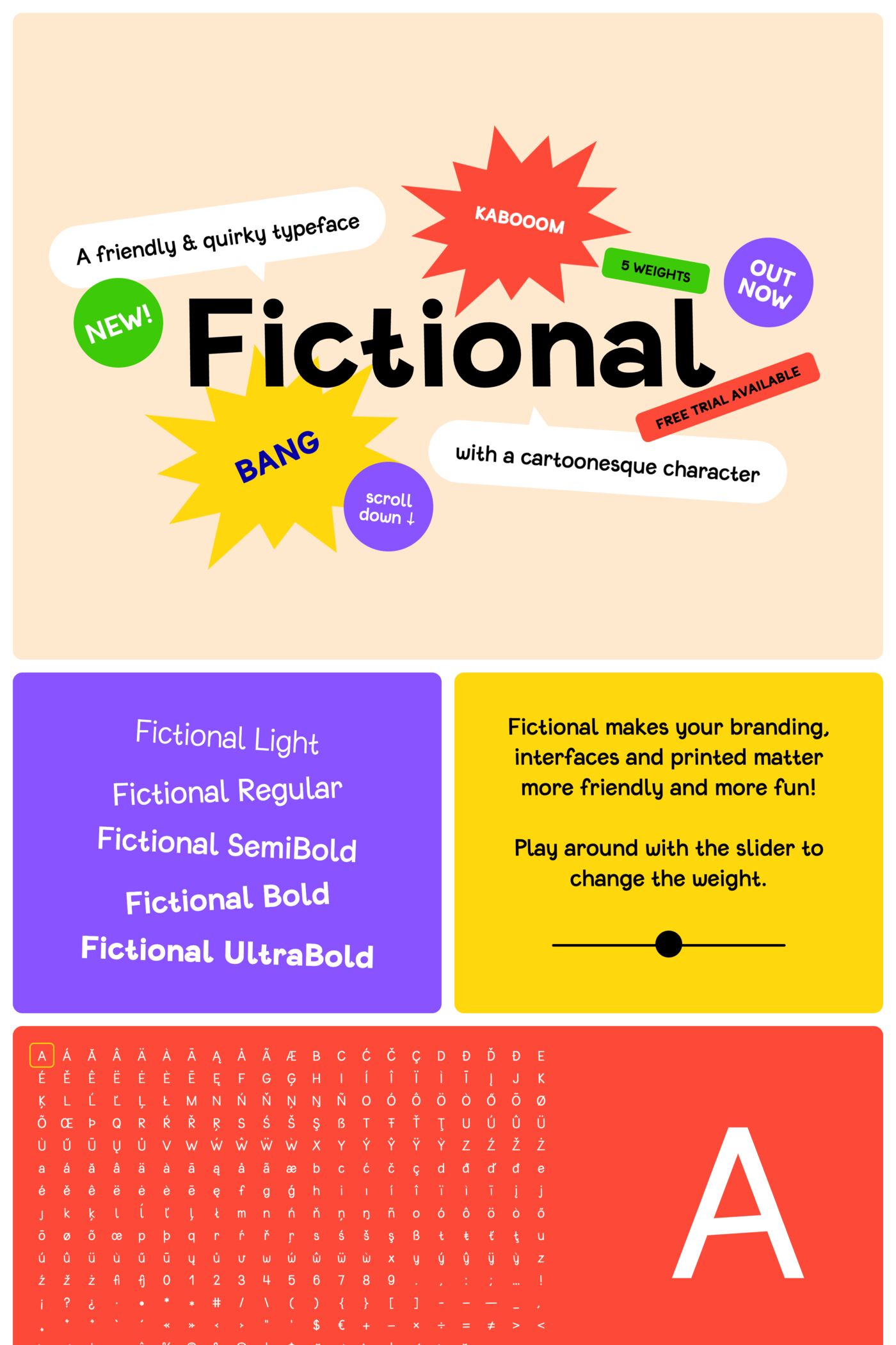 Fictional website screenshot