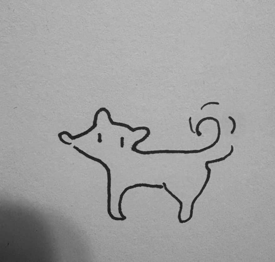 A little doggie