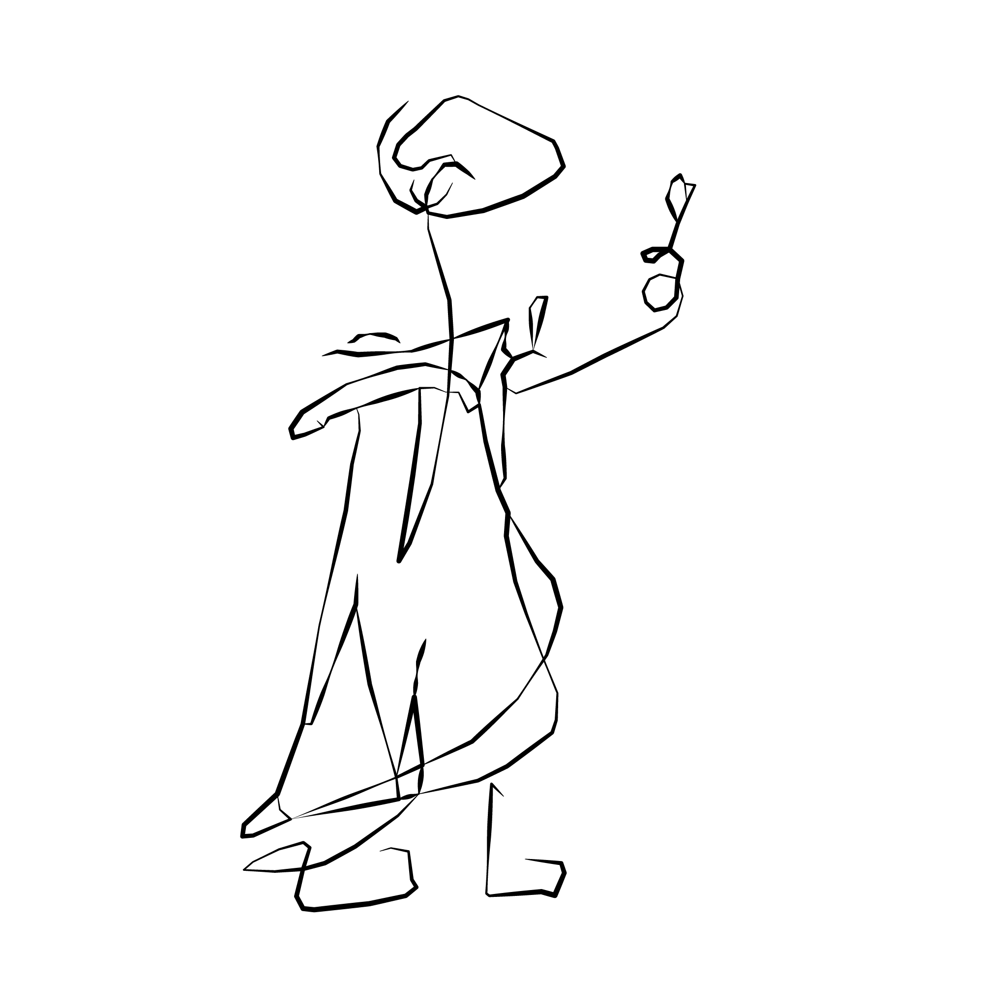 Person using an eyelash curler