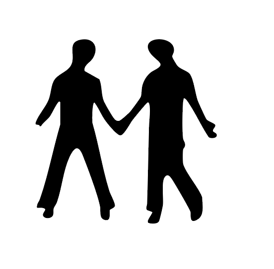 People holding hands