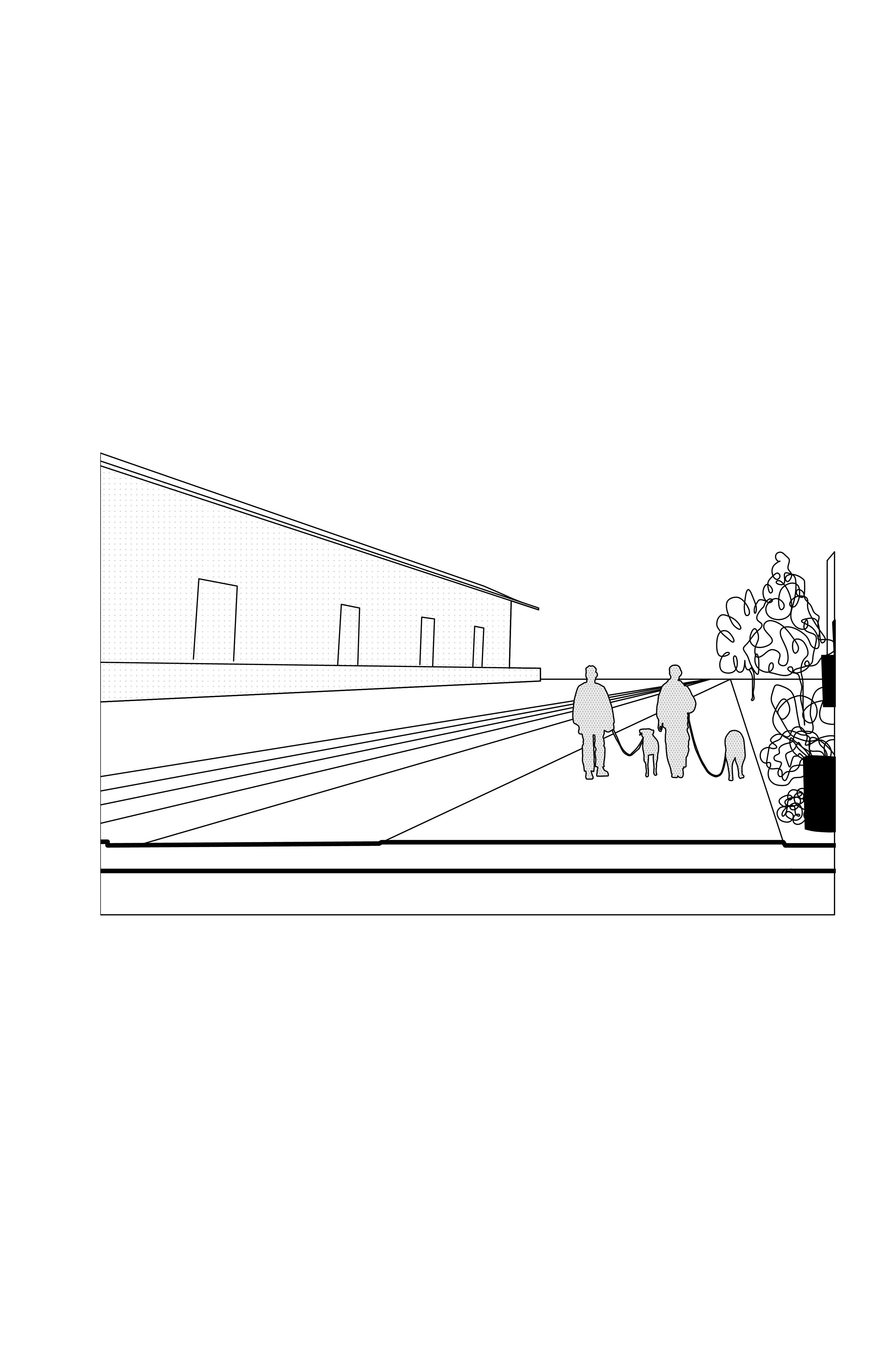 green belt outside of neuhaus