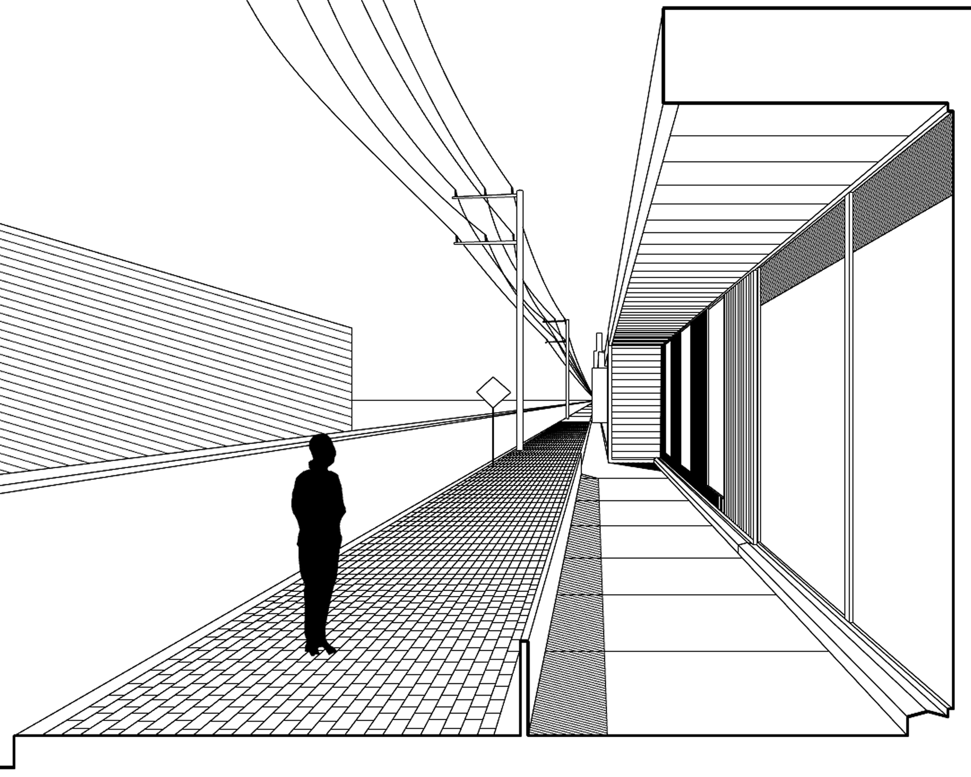 Sidewalk outside Smith Gee Firm (602 Taylor Street)