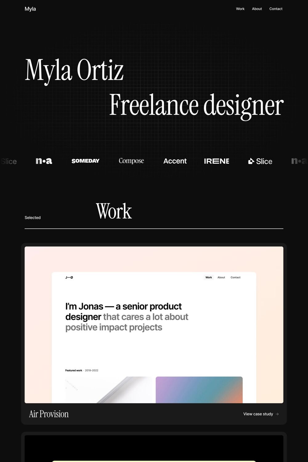Offset template screenshot