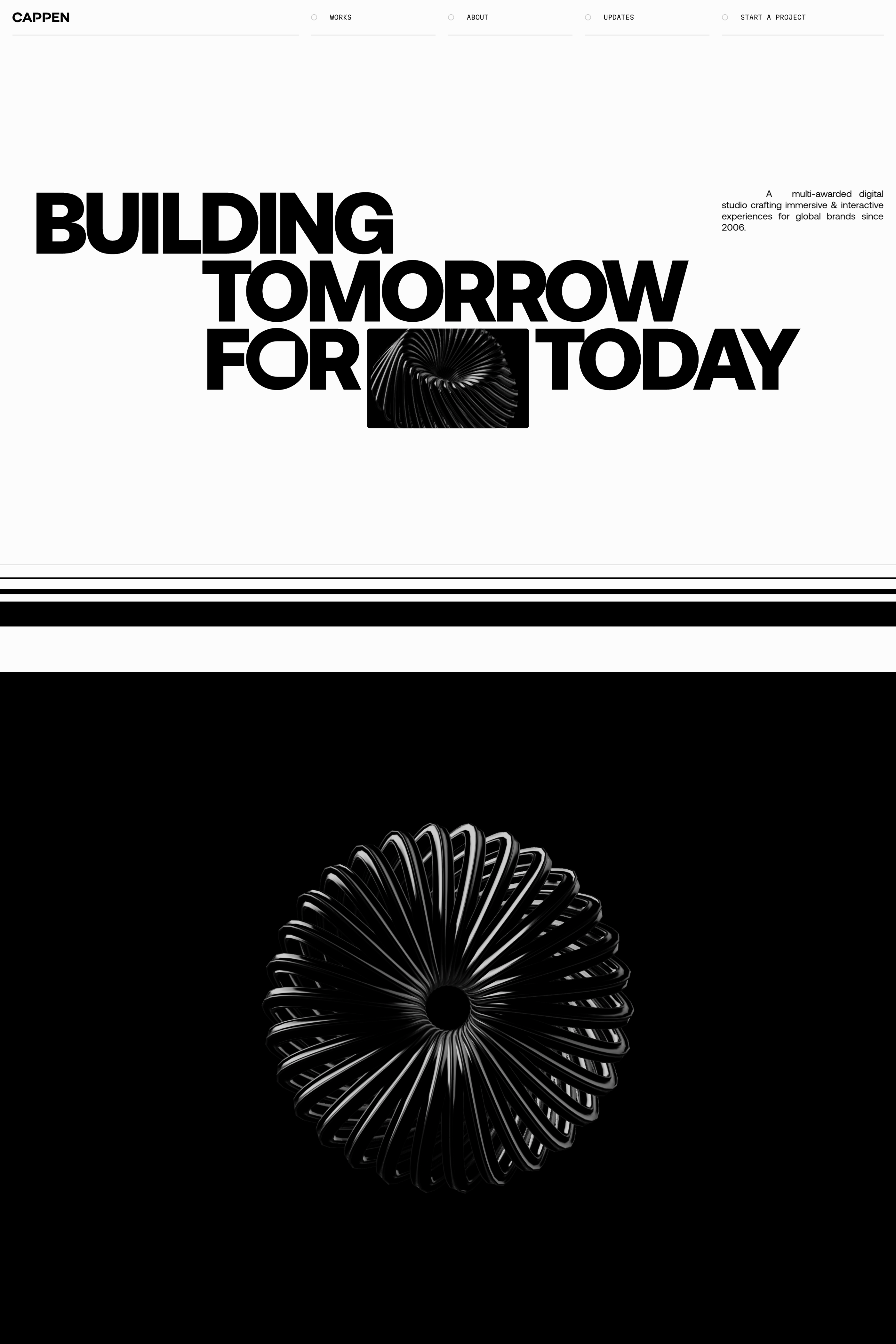 Cappen website screenshot