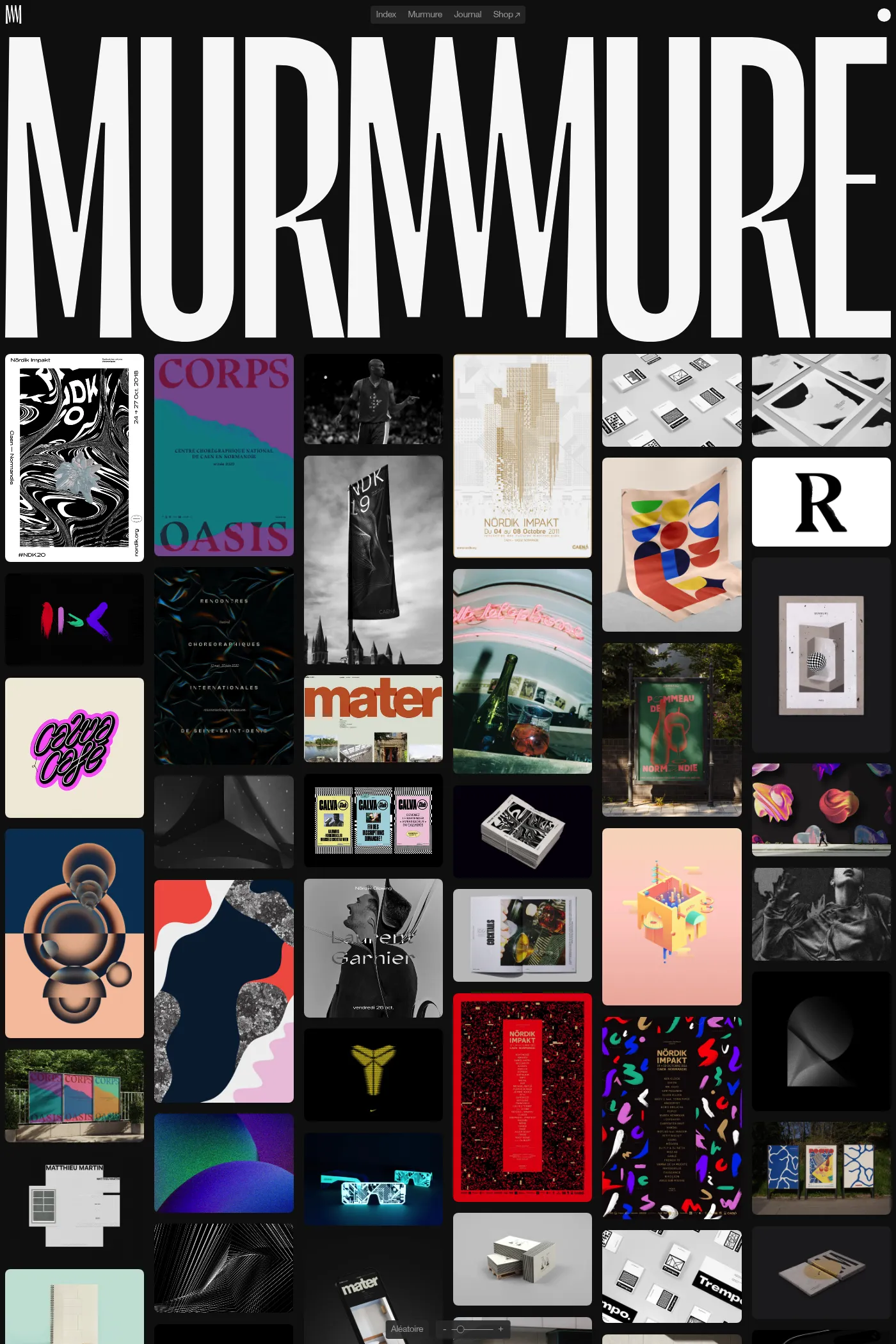 Murmure website screenshot
