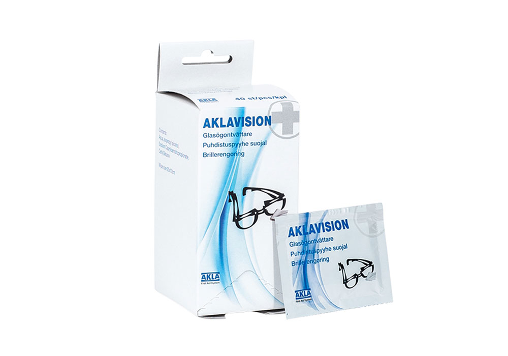 Lens cleaning wet wipes – 40 pcs (display box)