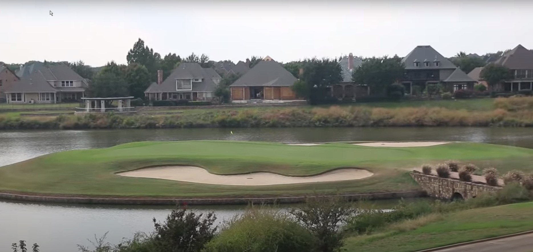 One of the greens at Timarron Country Club