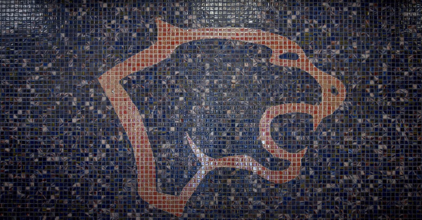 Mural inside Covenant Christian Academy in Colleyville, TX