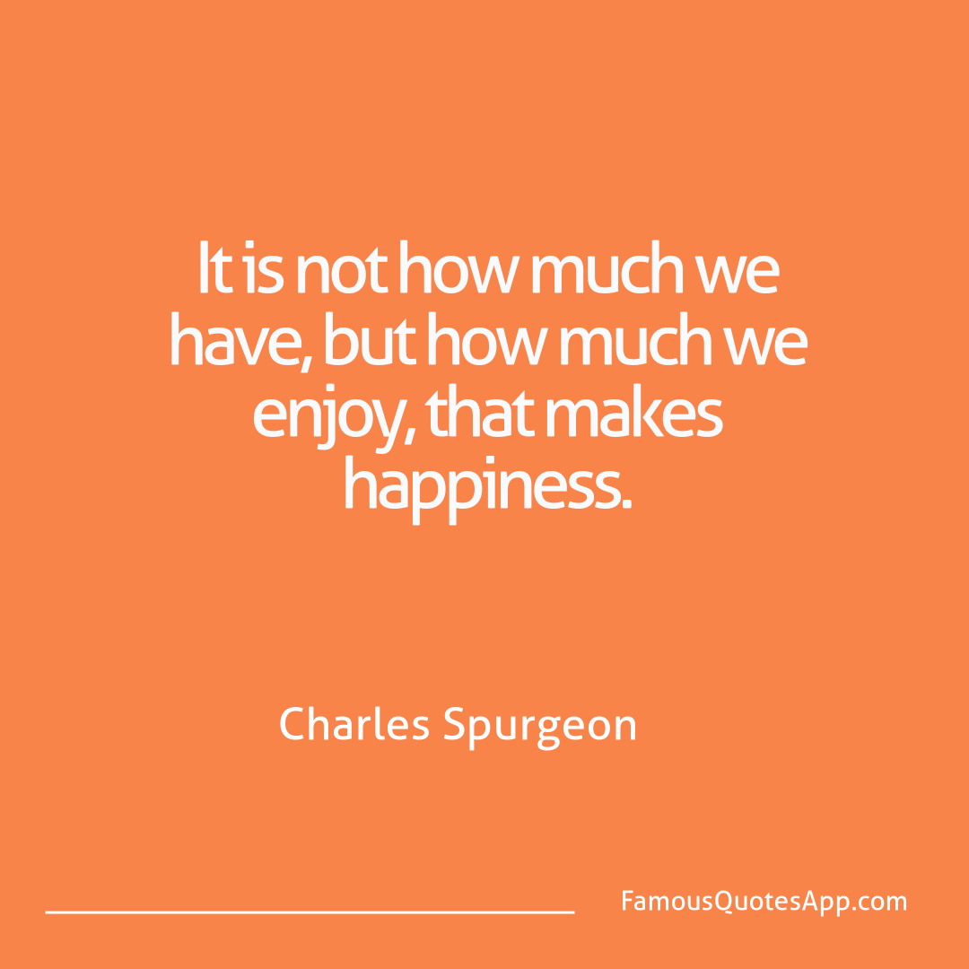 Success Charles Spurgeon It is not how much w